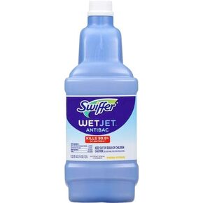 Swiffer WetJet Multi-Purpose Floor Cleaner Solution with Febreze Refill, Lavender Vanilla and Comfort Scent, 1.25 Liter -42.2 Fl Oz (Pack of 2) in Kuwait
