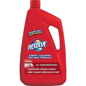 Resolve Professional Steam Carpet Cleaner Solution Shampoo, 96oz, 2X Concentrate, Safe for Bissell, Hoover & Rug Doctor, Carpet Cleaner, Carpet Cleaner Solution (Pack of 1) in Saudi Arabia