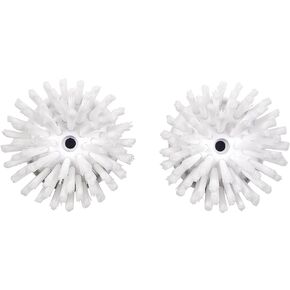 OXO Good Grips Soap Dispensing Palm Brush 09372000746 Good Grips Soap Dispensing Palm Brush Refills, 2-Pack, 1, White