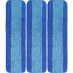 وسادات التنظيف المصنوعة من الألياف الدقيقة من VanDuck المتوافقة مع ممسحة Bona (3 عبوات) - وسادات ممسحة من الألياف الدقيقة للأرضيات الصلبة لممسحة مقاس 18 بوصة in Kuwait