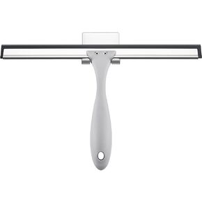 AmazerBath Squeegee for Shower Glass Door, Shower Squeegee for Glass Doors - All-Purpose Squeegee with Hook for Shower Doors, Windows, Mirrors, Tiles and Car Glass, 10 Inches in Saudi Arabia