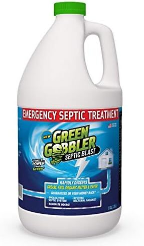 Septic Blast! Emergency Septic Tank Treatment & Maintenance | Removes Septic Tank Clogs | Removes Septic Tank Odors & Restores Septic System | Prevents Overflows … (1 Gallon) in Saudi Arabia