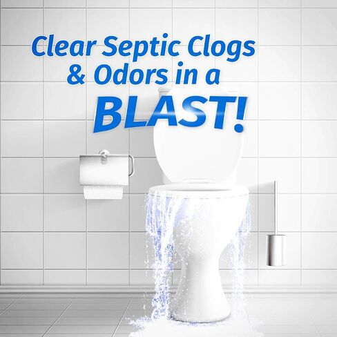 Septic Blast! Emergency Septic Tank Treatment & Maintenance | Removes Septic Tank Clogs | Removes Septic Tank Odors & Restores Septic System | Prevents Overflows … (1 Gallon) in Saudi Arabia