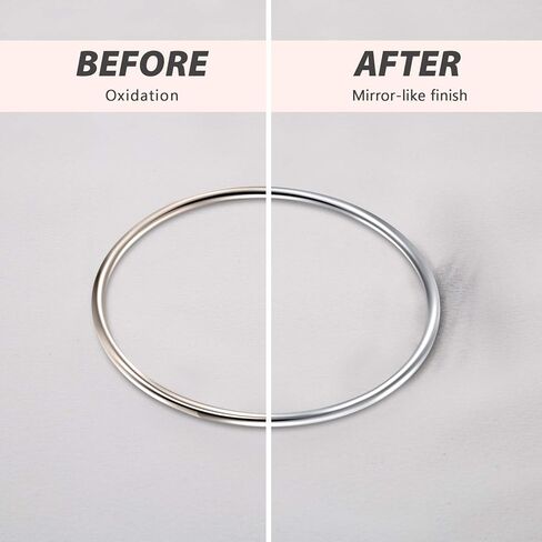 3 قطع قماش تلميع فضية، تحافظ على نظافة المجوهرات ولمعانها. (عبوة واحدة 25.4 سم × 30.48 سم + عبوتان 15.24 سم × 20.32 سم) in Kuwait