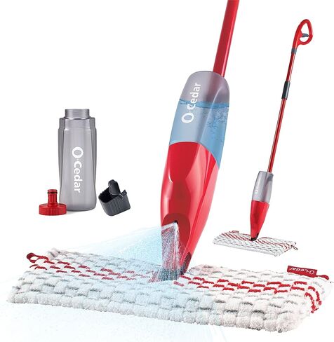 O-Cedar ProMist MAX Microfiber Spray Mop Removes 99% of Bacteria with just Water, Features 1 Extra Refill in Saudi Arabia