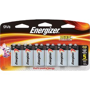 Energizer 9V Alkaline Batteries, 6 Count in Kuwait