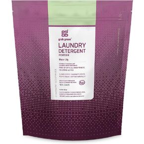 Grab Green Natural 3-in-1 Laundry Detergent Powder, Fragrance Free, 100 Loads