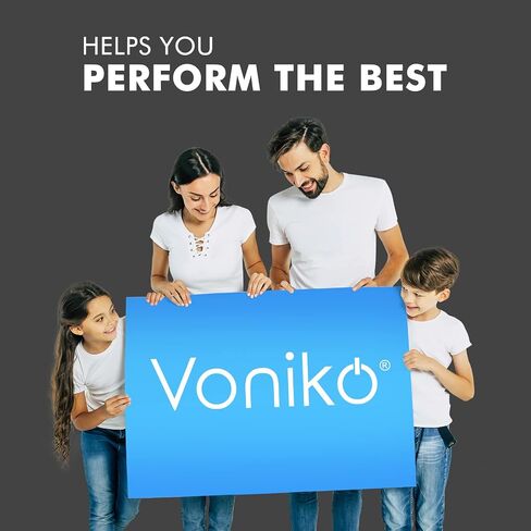 بطارية Voniko القلوية 23A - بطاريات Ultra 23A (6 عبوات) - بطارية طويلة الأمد 12 فولت A23 لأجراس الباب وجهاز التحكم عن بعد in Kuwait