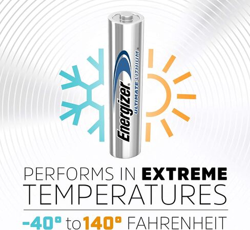 Energizer AAA Batteries, Triple A Lithium, 4 Count (Pack of 2) in Saudi Arabia