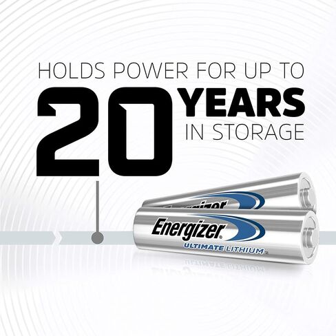 Energizer AAA Batteries, Triple A Lithium, 4 Count (Pack of 2) in Saudi Arabia