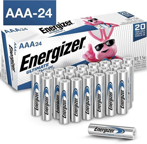 Energizer AAA Batteries, Triple A Lithium, 4 Count (Pack of 2) in Saudi Arabia