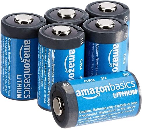 Amazon Basics 4 بطاريات ليثيوم CR2، 3 فولت، طاقة طويلة الأمد، معدل تفريغ ذاتي منخفض in Saudi Arabia
