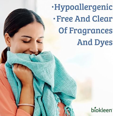 منظف ​​غسيل طبيعي خالٍ من بيوكلين - 150 حمولة - مسحوق، مركز، صديق للبيئة، نباتي، بدون عطور صناعية أو مواد حافظة، مجاني وواضح in Kuwait