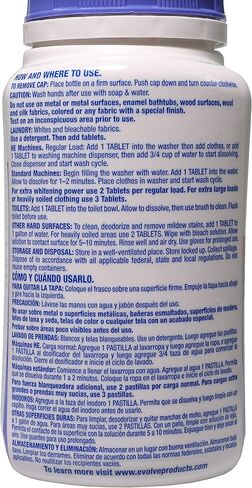 Evolve Concentrated Bleach Tablet 32 ct Fresh Lemon (1 pack) in Kuwait