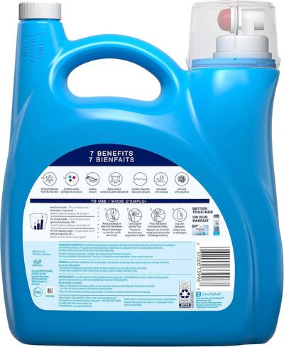 Downy Clean Breeze Liquid Fabric Conditioner (Fabric Softener), 164 Fl Oz, 190 Loads in Saudi Arabia