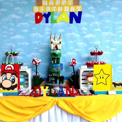 16 قطعة من حقائب هدايا الحفلات لمستلزمات حفلات اعياد الميلاد سوبر بروس ماريو، حقائب هدايا الحفلات لسوبر بروس ماريو لتزيين حفلات اعياد الميلاد بطابع سوبر بروس ماريو in Kuwait