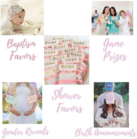 Baby Shower Party Favors for Guests Neutral Baby Shower Favors Gender Reveal (24 Pack) in Saudi Arabia