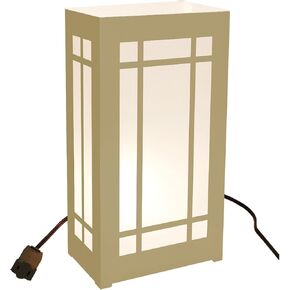 LumaBase 61510 Electric Luminaria Kit, Gold Window