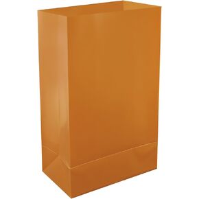 LumaBase 501100 Bags Plastic Luminarias, Tan