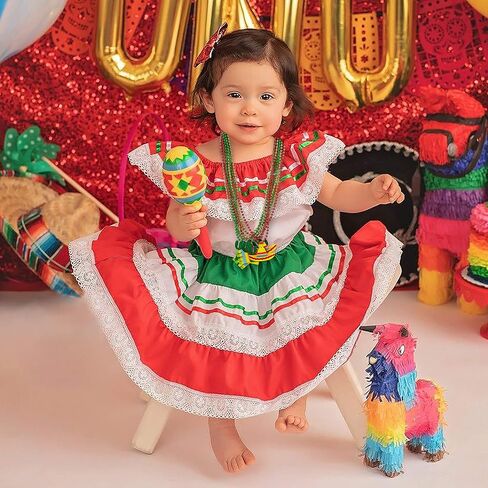 jollylife 21PCS Cinco de Mayo Fiesta Necklaces Bead- Mexican Birthday Party Favors Supplies Decorations in Kuwait
