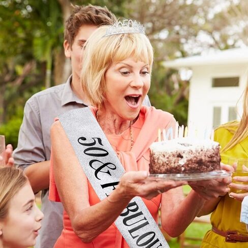 تاج عيد الميلاد الخمسين من CIEHER + 50 وشاح عيد ميلاد رائع + مجموعة دبابيس اللؤلؤ، تاج عيد الميلاد، هدايا عيد الميلاد الخمسين للنساء الأصدقاء، زينة عيد الميلاد الخمسين للنساء، لوازم حفلات عيد الميلاد الخمسين السعيدة in Kuwait