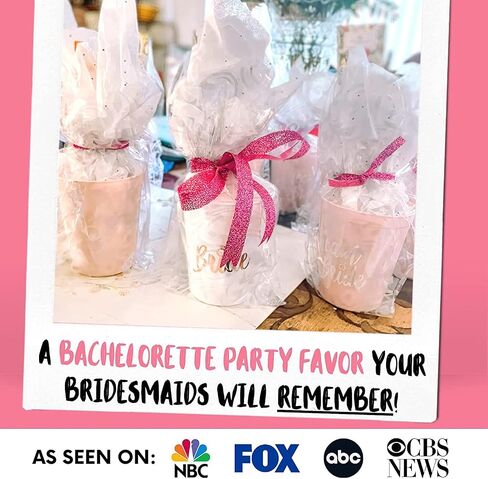 Team Bride Bachelorette Party Cups - Bride Cup & Bridesmaid Cups Bachelorette Party Decorations - Reusable Bachelorette Cups for the Bride Tribe - Bachelorette Party Favors for Bridesmaid Gifts, 16 oz in Kuwait