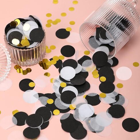 Round Tissue Paper Table Confetti Dots for Wedding Birthday Party Decoration, 1.76 oz (,) in Kuwait