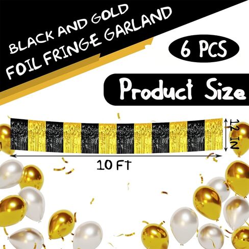 6 حزمة 10 أقدام حمراء فضية فويل هامش جارلاند معدنية بهرج اللافتات راية الجدار شنقا هامش خلفية راية للعرض يطفو سيرك الزفاف ترحيب كرنفال زينة حفلة عيد ميلاد in Kuwait