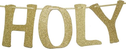 Holy Shit You're Old Banner Black Glitter for 30th 40th 50h 60th 70th 80th 90th Funny Birthday Banner Sign Bunting Party Decor Photo Booth Props (Black) in Kuwait