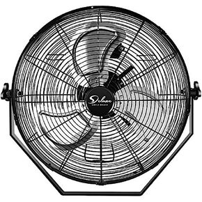 Simple Deluxe 18 Inch Industrial Wall Mount Fan, 3 Speed Commercial Ventilation Metal Fan for Warehouse, Greenhouse, Workshop, Patio, Factory and Basement - High Velocity in Kuwait