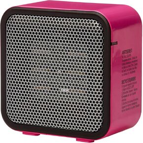 Amazon Basics 500-Watt Ceramic Small Indoor Space Heater, Personal Mini - 3.4 x 5.8 x 6 Inch, Black in Saudi Arabia