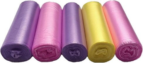 1 Gallon Trash Bags, Extra Small Strong Garbage Bags for Office Home Bathroom Car Desktop Wastebasket Liners, Clear 120 Count in Kuwait