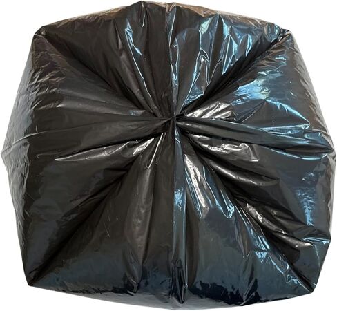 أكياس العقدة العلوية 45 جالون كيس قمامة القمامة 40 × 46 بوصة 1.5 مل أسود 100 عدد بطانة العلبة السائبة 40 جالون 41 جالون 42 جالون 43 جالون 44 جالون صنع في الولايات المتحدة الأمريكية in Kuwait