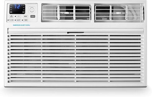 مكيف هواء Emerson Quiet Kool 12,000 BTU 230V Energy Star Smart من خلال الجدار، يبرد الغرف حتى 550 قدم مربع. قدم، مع جهاز تحكم عن بعد، وواي فاي، والتحكم الصوتي، ومؤقت 24 ساعة in Saudi Arabia