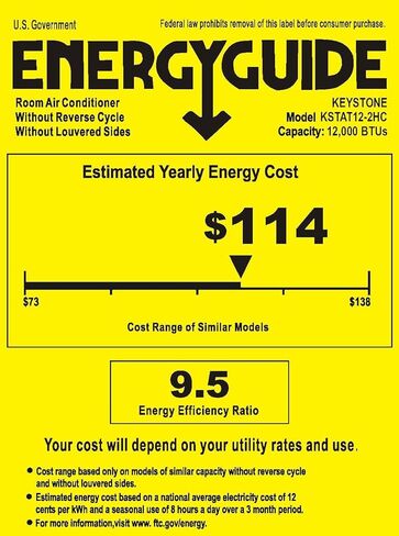 كيستون مكيف هواء وسخان مثبت على الحائط بقدرة 12000 وحدة حرارية بريطانية 230 فولت مع وظيفة إزالة الرطوبة - مجموعة مكيفات هواء وسخان حائطية هادئة مع جهاز تحكم عن بعد للغرف الصغيرة والمتوسطة الحجم التي تصل مساحتها إلى 550 قدمًا مربعًا. in Kuwait