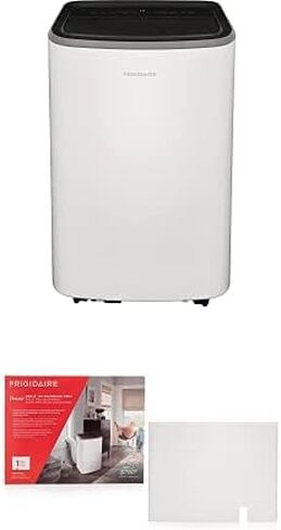 Frigidaire FHPC082AC1 Portable Room Air Conditioner, 8,000 BTU (ASHRAE)/5,500 BTU (DOE) with a Multi-Speed Fan, Dehumidifier Mode, Easy-to-Clean Washable Filter, in White in Saudi Arabia