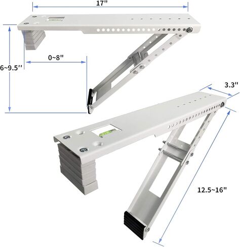 JEACENT AC Window Air Conditioner Support Bracket Light Duty, Up to 85 lbs in Kuwait