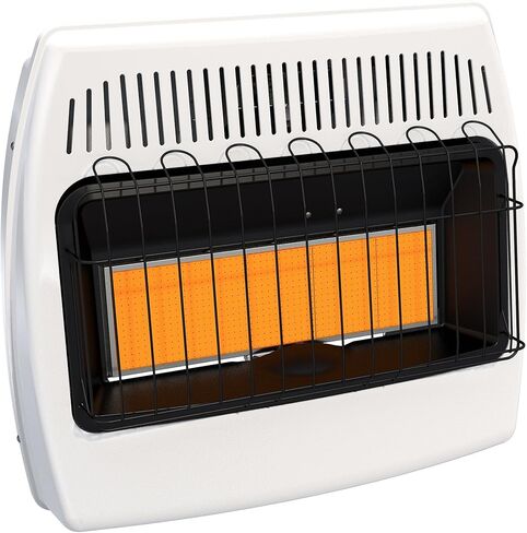 Dyna-Glo IR30PMDG-1 30,000 BTU Liquid Propane Infrared Vent Free Wall Heater White in Kuwait
