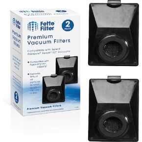 Fette Filter - Vacuum Filter Compatible with Rainbow R12179, R12647B, R10520, E2 Black, E2 Silver, E2 Gold Washable Filters - Pack of 2 in Saudi Arabia