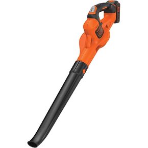 BLACK+DECKER 20V MAX Cordless Sweeper with Power Boost & Extra 4-Ah Lithium Ion Battery Pack (LSW321 & LB2X4020)