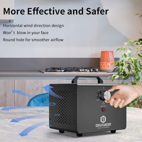 Ozone Generator 15,000mg/h - Ozone Machine ionizer & Industrial O3 Ozone Generator Deodorizer for Home, Smoke, Pet Room, Car. in Saudi Arabia