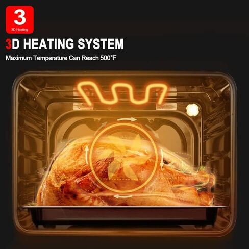 فرن حائط غاز 24 بوصة، فرن LEGEND CHEF LC-GS606DS مدمج بجدار واحد مع 6 وظائف للطهي، فرن حائط يعمل بالغاز الطبيعي مع مشواة، شاشة رقمية مع مقبض تحكم، لمسة نهائية من الفولاذ المقاوم للصدأ 120 فولت in Kuwait