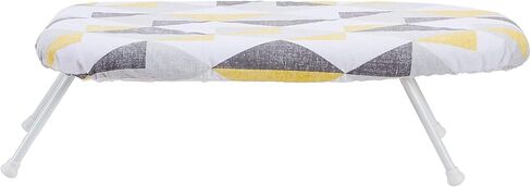 Amazon Basics Tabletop Ironing Board with Folding Legs - Trellis Removable Cover, Chevron, 23.6"L x 7.1"W x 14.3"H in Saudi Arabia