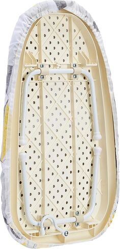 Amazon Basics Tabletop Ironing Board with Folding Legs - Trellis Removable Cover, Chevron, 23.6"L x 7.1"W x 14.3"H in Saudi Arabia