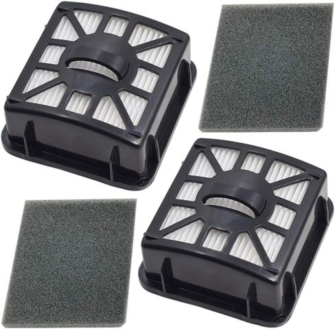 2-Sets Base Pre-Motor Filter 2.56inches High Compatible with Shark IQ Robot R101AE RV1001AE UR1005AE Vacuum Self-Empty Base,Compare to Part # 106KY1000AE in Saudi Arabia