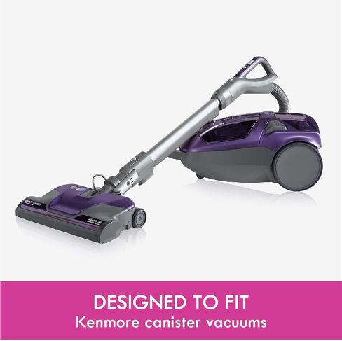 أكياس مكنسة C Q من Kenmore HEPA - أكياس Kenmore and Sears Style Q/C للمكانس الكهربائية الأسطوانية. يناسب أيضًا Kenmore 5055، 50557، 50558. رقم القطعة 20-53292. عبوة من 6 أكياس صناعية ممتازة من هيبا in Kuwait