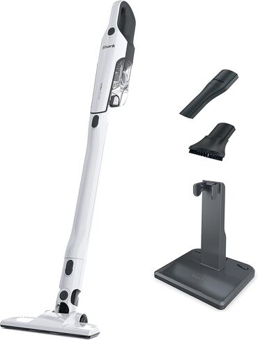 Shark CH964AMZ 2 في 1 نظام Ultracyclone اللاسلكي والمحمول، خفيف الوزن للغاية ومحمول للسيارة والمنزل، فلتر قابل للغسل، كوب غبار XL، أداة شقوق وفرشاة تنظيف، أزرق in Kuwait