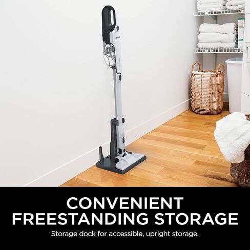 Shark CH964AMZ 2 في 1 نظام Ultracyclone اللاسلكي والمحمول، خفيف الوزن للغاية ومحمول للسيارة والمنزل، فلتر قابل للغسل، كوب غبار XL، أداة شقوق وفرشاة تنظيف، أزرق in Kuwait