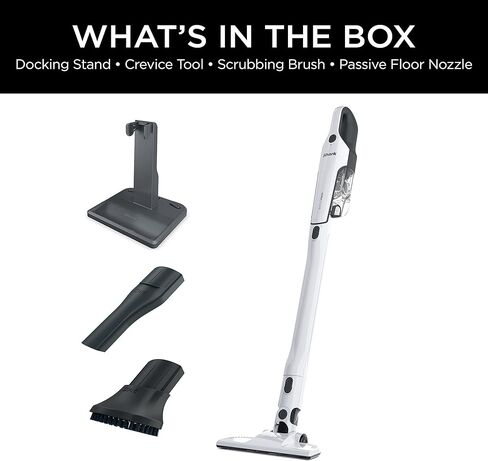 Shark CH964AMZ 2 في 1 نظام Ultracyclone اللاسلكي والمحمول، خفيف الوزن للغاية ومحمول للسيارة والمنزل، فلتر قابل للغسل، كوب غبار XL، أداة شقوق وفرشاة تنظيف، أزرق in Kuwait