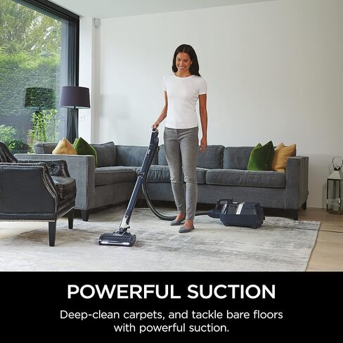 Shark CZ2001 Pet Canister Vacuum, Bagless, Corded with Self-Cleaning Brushroll, Black & Copper in Saudi Arabia